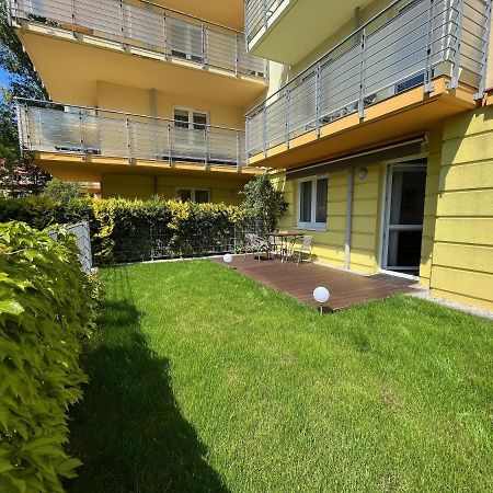 Apartament Z Garazem I Ogrodem Kołobrzeg Buitenkant foto