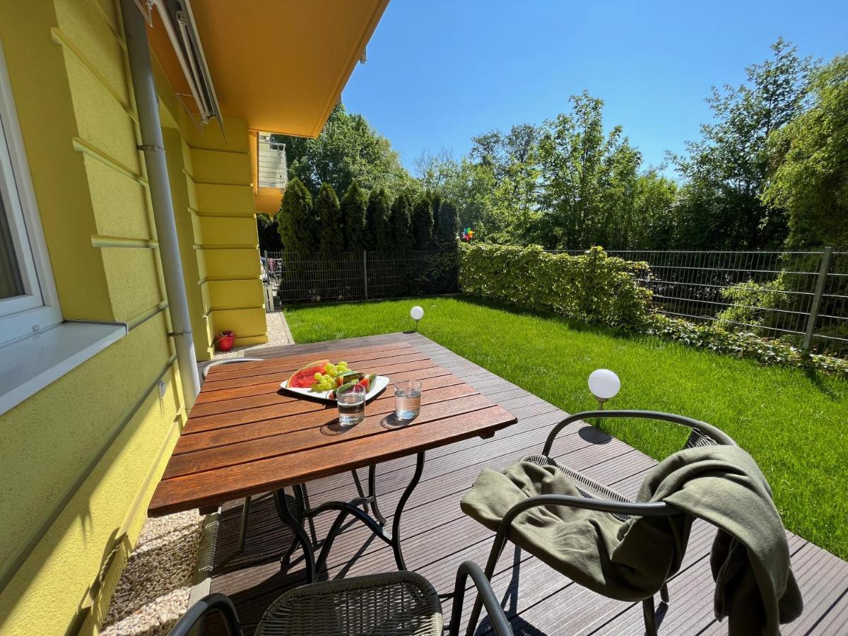 Apartament Z Garazem I Ogrodem Kołobrzeg Buitenkant foto